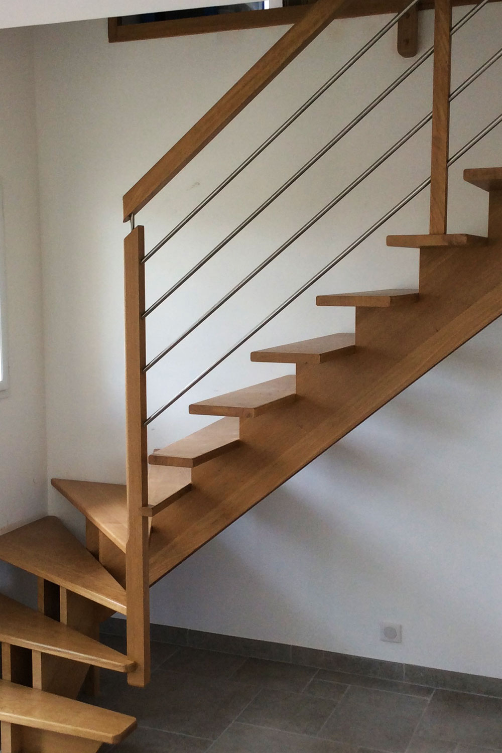 Escalier Double Limon Central Mod le Skylight Escompose